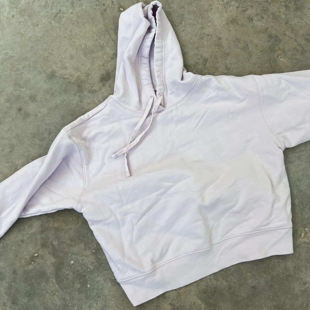 Lavender Hooded Sweatshirt